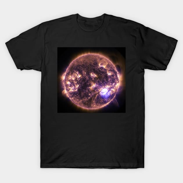 Universe - Shine Touch T-Shirt by Liniskop